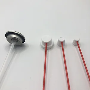Carburetor cleaner aerosol spray nozzle assembly